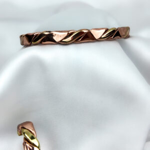 Burgu Detaylı Bakır Kadın Set