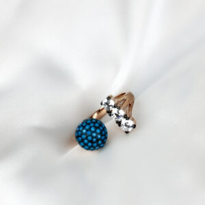 Firuze Taş Ayarlanabilir Stil Yüzük